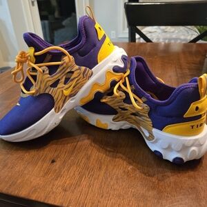 Nike shoes, LSU Tigers, size 7.5
